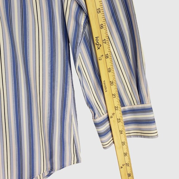 Polo Ralph Lauren Regent Custom Fit Striped Button-Down Shirt Size 15 1/2 -32/33 - Picture 7 of 9